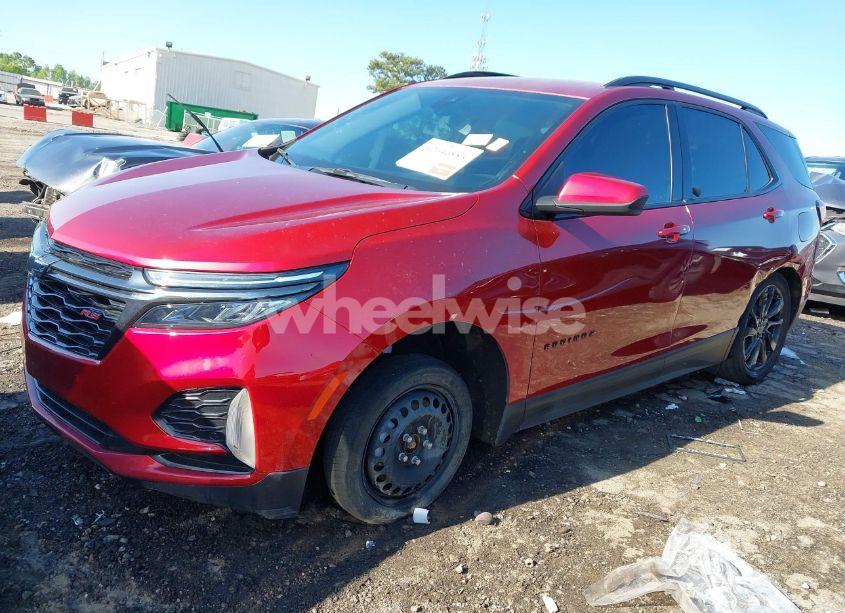 Photo 2 of 2023 Chevrolet Equinox FWD RS (VIN 3GNAXMEG3PS153365)