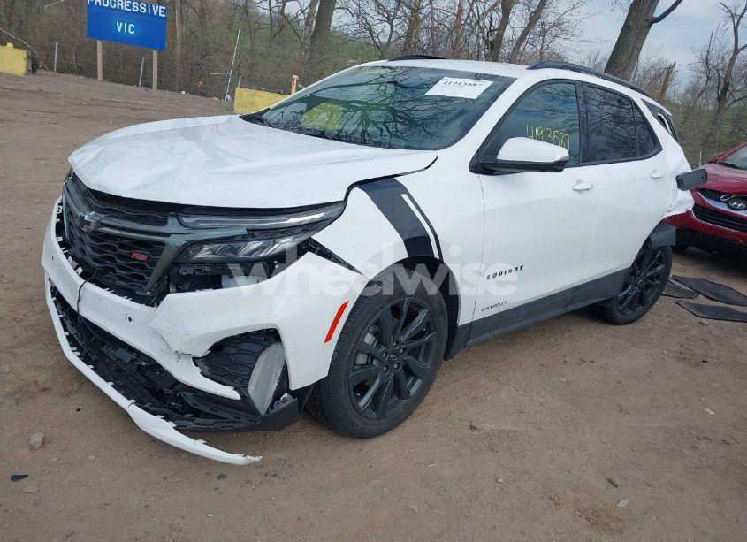 Photo 2 of 2023 Chevrolet Equinox FWD RS (VIN 3GNAXMEG7PL203601)
