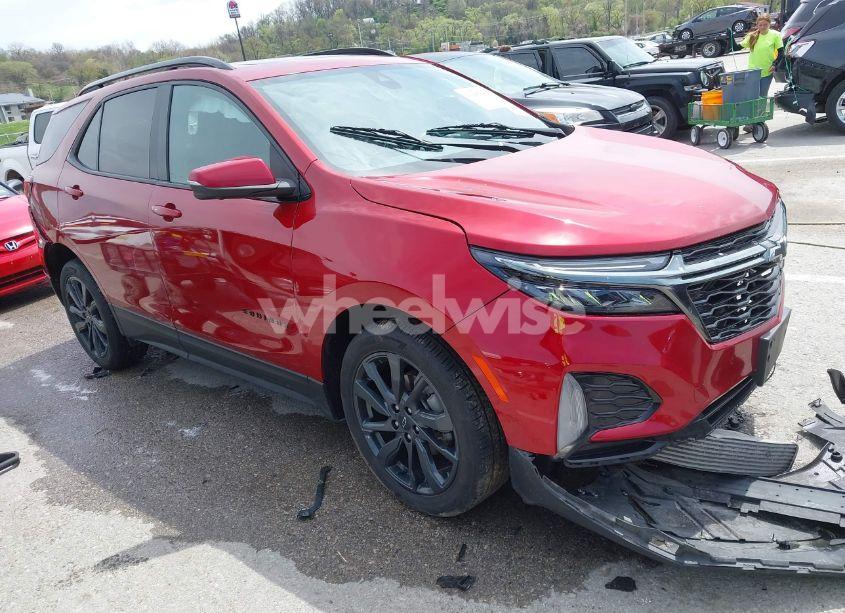 2022 Chevrolet Equinox FWD RS (VIN 3GNAXMEV3NS119602) main photo