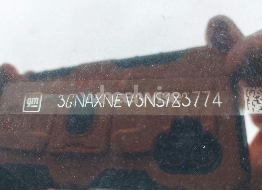 Photo 9 of 2022 Chevrolet Equinox FWD PREMIER (VIN 3GNAXNEV3NS183774)