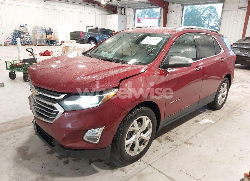 Photo 2 of 2020 Chevrolet Equinox FWD PREMIER 1.5L TURBO (VIN 3GNAXNEV4LS665327)