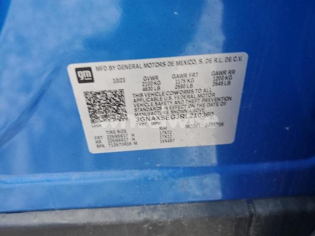 Photo 3 of 2024 CHEVROLET EQUINOX LS N/A (VIN 3GNAXSEG3RL210360)