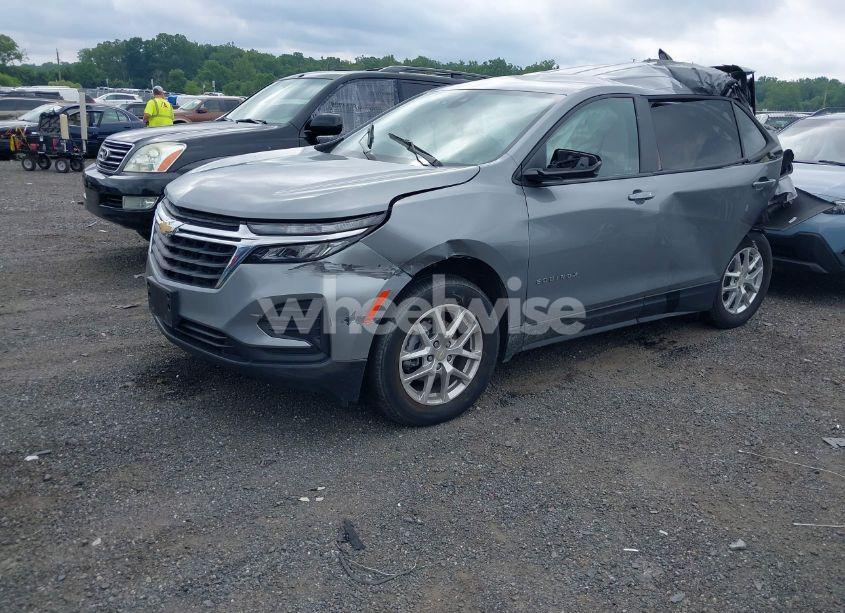 Photo 2 of 2023 Chevrolet Equinox AWD LS (VIN 3GNAXSEG9PL125102)