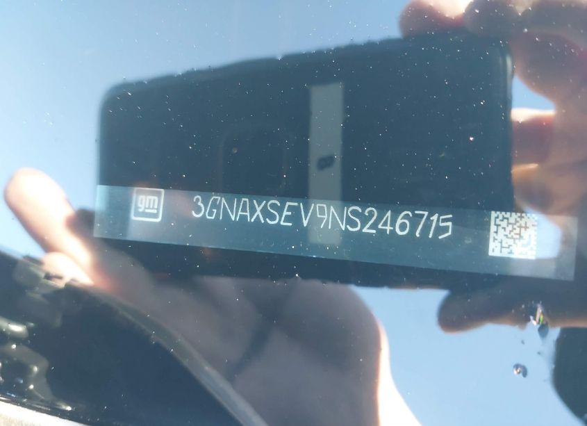 Photo 9 of 2022 Chevrolet Equinox AWD LS (VIN 3GNAXSEV9NS246715)