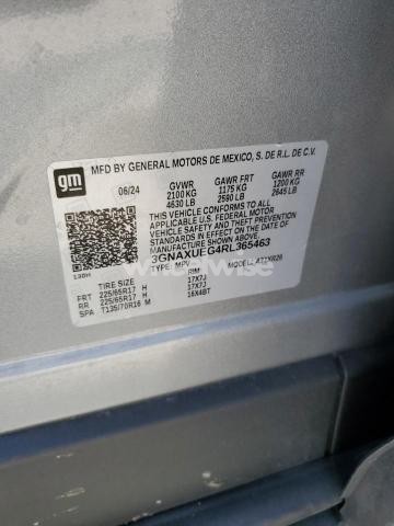 Photo 6 of 2024 CHEVROLET EQUINOX LT (VIN 3GNAXUEG4RL365463)