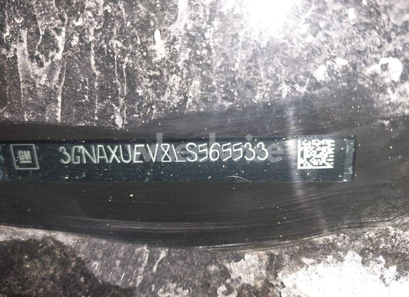 Photo 9 of 2020 Chevrolet Equinox AWD LT 1.5L TURBO (VIN 3GNAXUEV8LS565533)