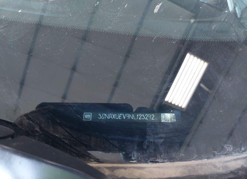 Photo 9 of 2022 Chevrolet Equinox AWD LT (VIN 3GNAXUEV9NL123292)