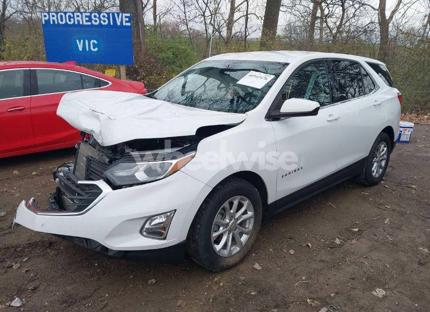 Photo 2 of 2020 Chevrolet Equinox AWD LT 1.5L TURBO (VIN 3GNAXUEVXLS582561)