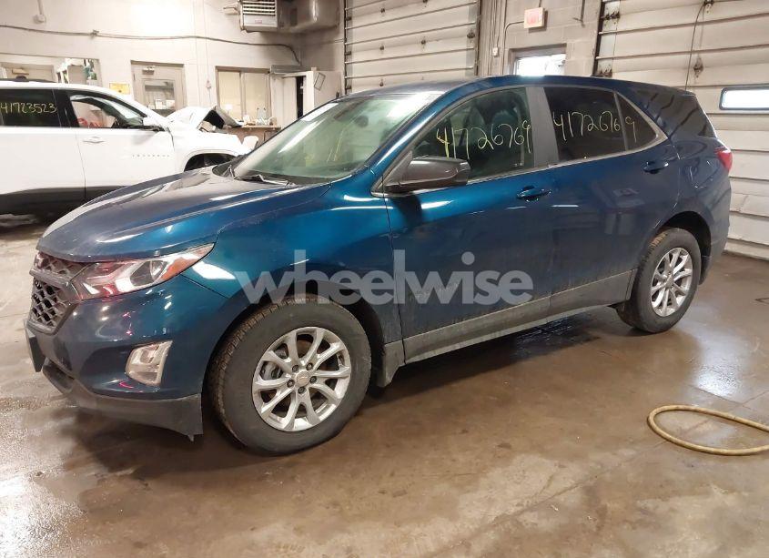 Photo 2 of 2021 Chevrolet Equinox AWD LT (VIN 3GNAXUEVXML362462)