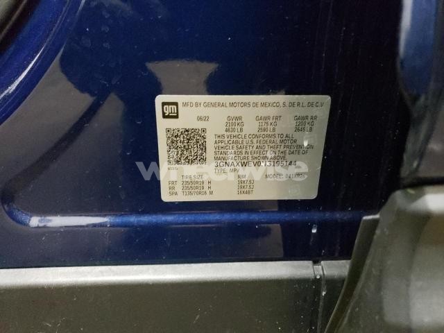 Photo 6 of 2022 CHEVROLET EQUINOX RS (VIN 3GNAXWEV0NS195144)