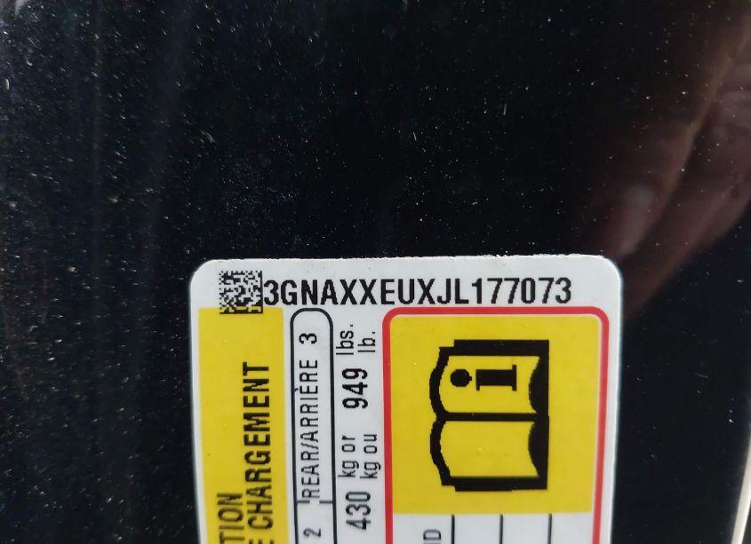 Photo 9 of 2018 Chevrolet Equinox PREMIER (VIN 3GNAXXEUXJL177073)