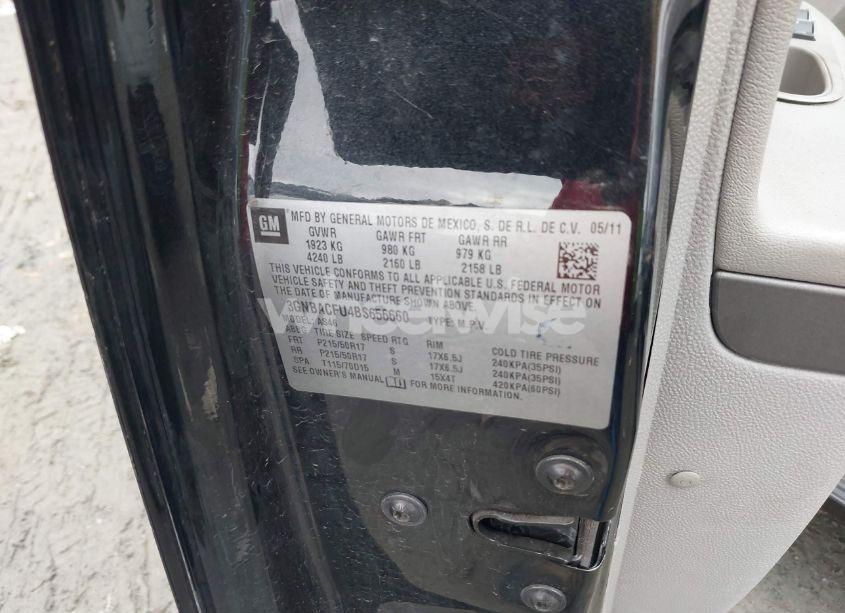 Photo 9 of 2011 Chevrolet Hhr LT (VIN 3GNBACFU4BS656660)