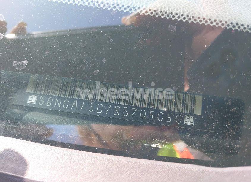 Photo 9 of 2008 Chevrolet Hhr LS (VIN 3GNCA13D78S705050)