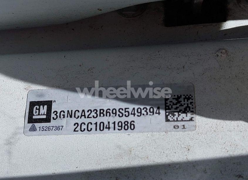 Photo 9 of 2009 Chevrolet Hhr LT (VIN 3GNCA23B69S549394)