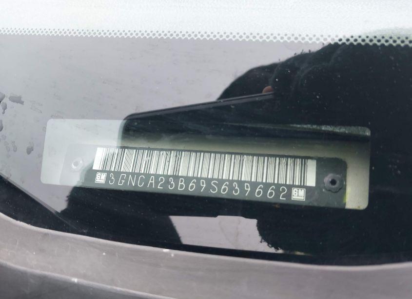 Photo 9 of 2009 Chevrolet Hhr LT (VIN 3GNCA23B69S639662)