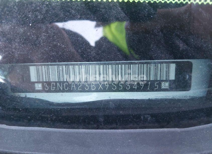 Photo 9 of 2009 Chevrolet Hhr LT (VIN 3GNCA23BX9S534915)