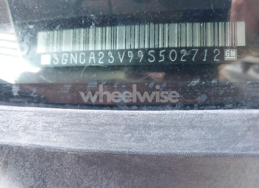 Photo 9 of 2009 Chevrolet Hhr LT (VIN 3GNCA23V99S502712)