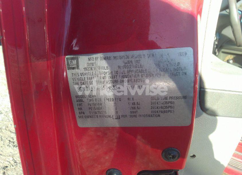 Photo 9 of 2009 Chevrolet Hhr LT (VIN 3GNCA53V39S605335)