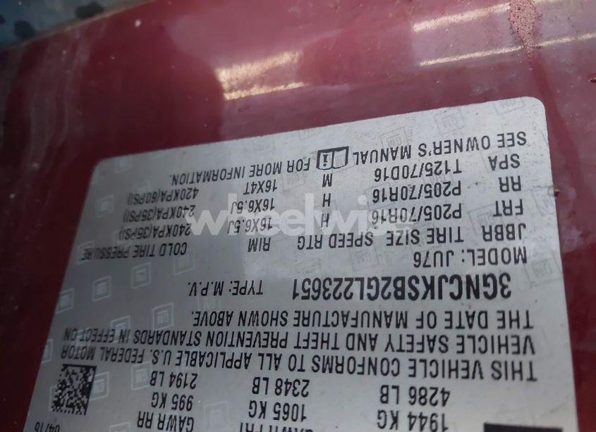 Photo 9 of 2016 Chevrolet Trax 1LS (VIN 3GNCJKSB2GL223651)