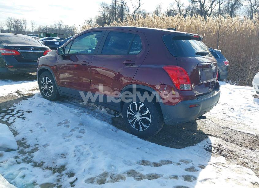 Photo 3 of 2016 Chevrolet Trax 1LS (VIN 3GNCJKSB2GL230583)