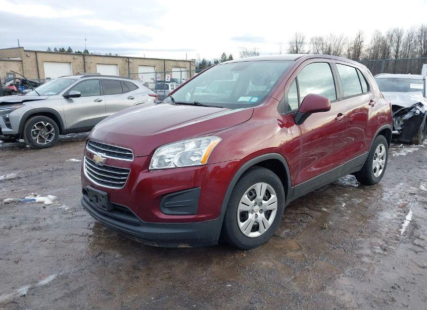 Photo 2 of 2016 Chevrolet Trax 1LS (VIN 3GNCJKSB3GL277282)