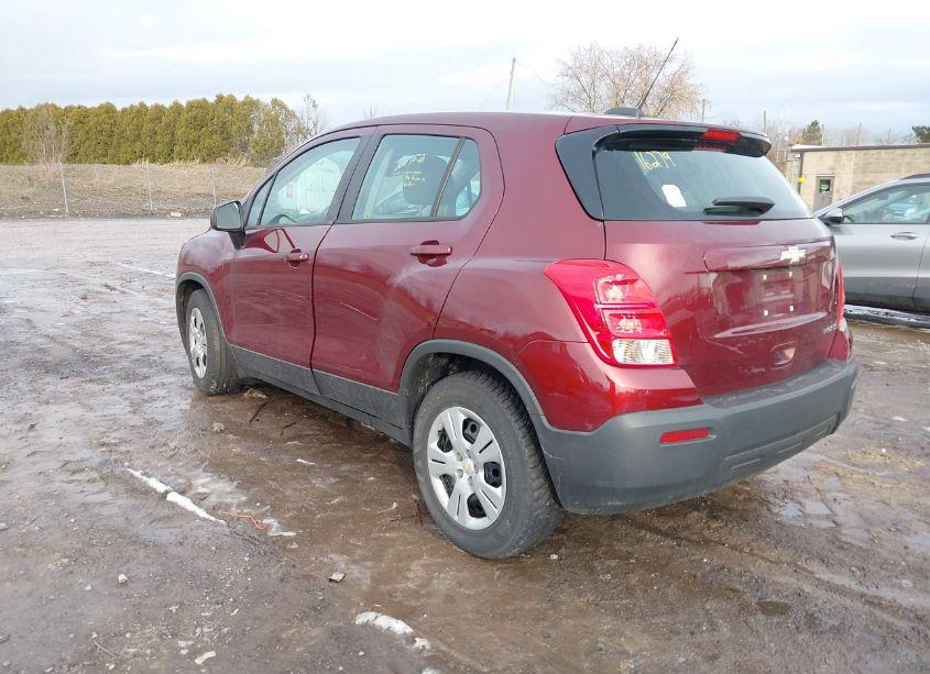 Photo 3 of 2016 Chevrolet Trax 1LS (VIN 3GNCJKSB3GL277282)