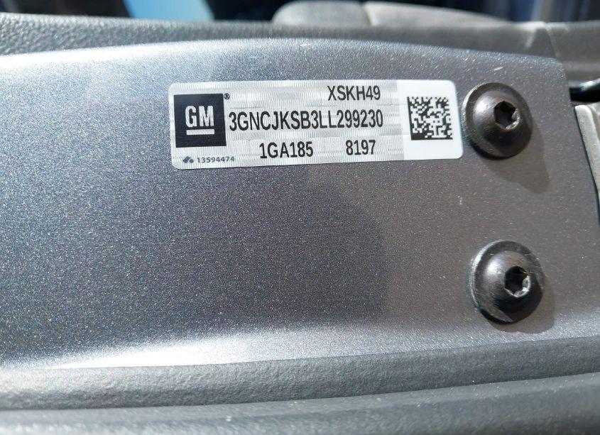 Photo 9 of 2020 Chevrolet Trax FWD LS (VIN 3GNCJKSB3LL299230)