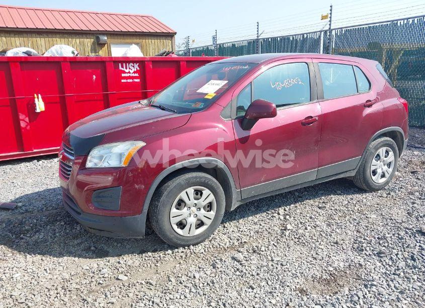 Photo 2 of 2016 Chevrolet Trax 1LS (VIN 3GNCJKSBXGL275271)