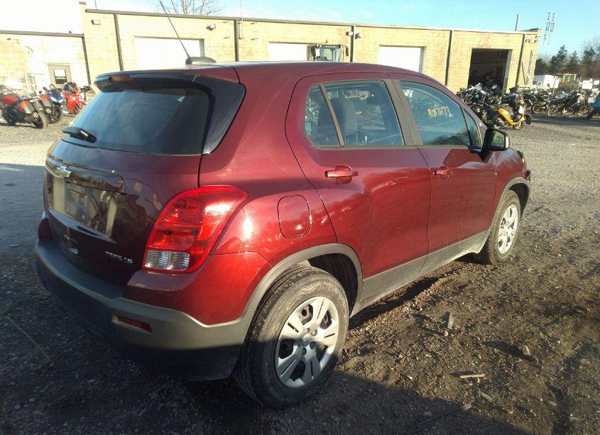 Photo 4 of 2016 Chevrolet Trax 1LS (VIN 3GNCJKSBXGL279417)