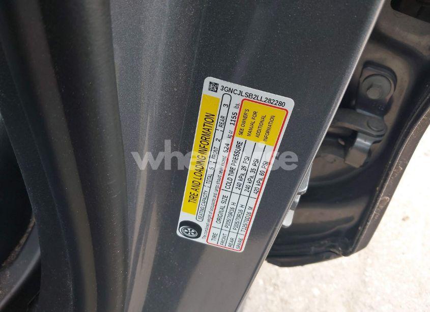 Photo 9 of 2020 Chevrolet Trax FWD LT (VIN 3GNCJLSB2LL282280)