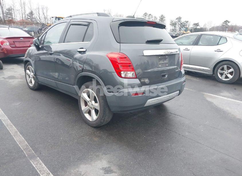 Photo 3 of 2016 Chevrolet Trax LTZ (VIN 3GNCJMSB4GL167028)