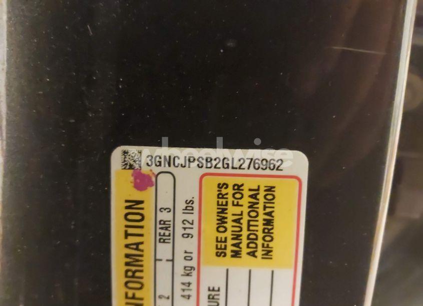 Photo 9 of 2016 Chevrolet Trax LT (VIN 3GNCJPSB2GL276962)