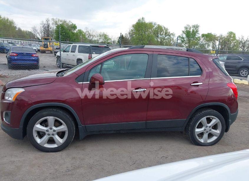 Photo 14 of 2016 Chevrolet Trax LTZ (VIN 3GNCJRSB0GL176029)