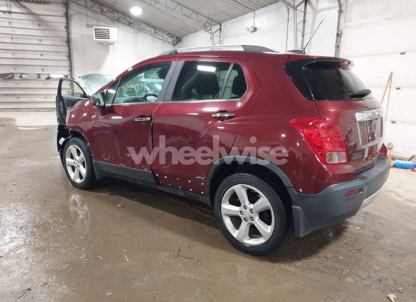Photo 3 of 2016 Chevrolet Trax LTZ (VIN 3GNCJRSB6GL117812)