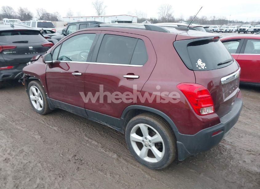 Photo 3 of 2016 Chevrolet Trax LTZ (VIN 3GNCJRSB8GL238163)
