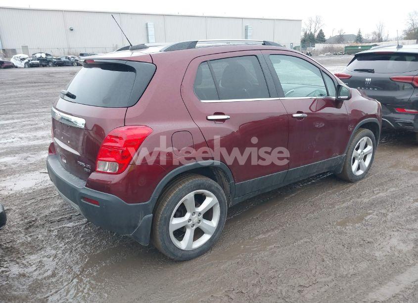 Photo 4 of 2016 Chevrolet Trax LTZ (VIN 3GNCJRSB8GL238163)