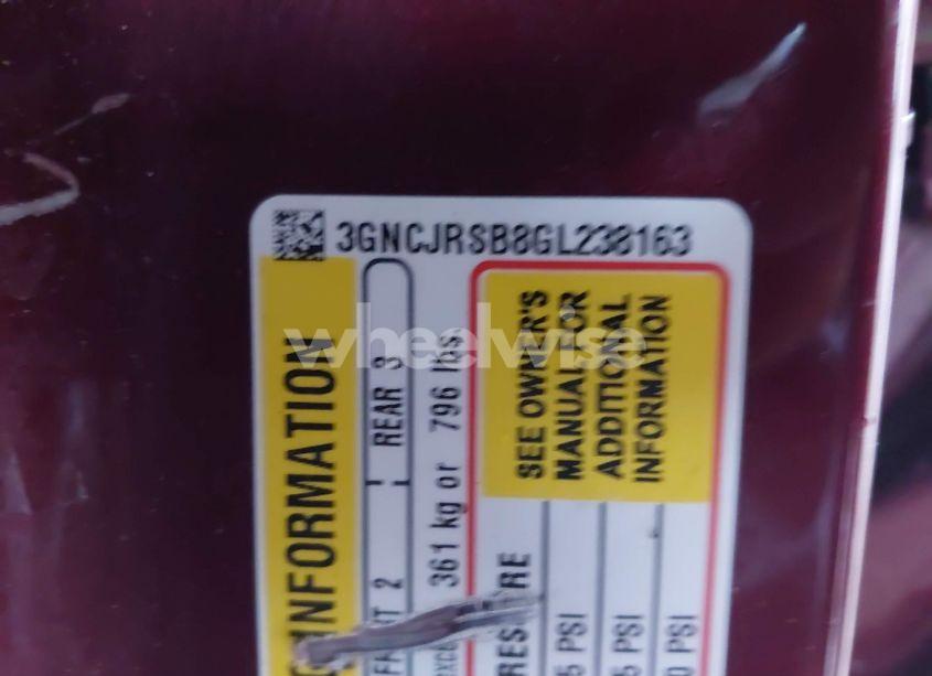 Photo 9 of 2016 Chevrolet Trax LTZ (VIN 3GNCJRSB8GL238163)