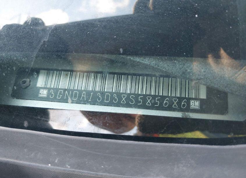 Photo 9 of 2008 Chevrolet Hhr LS (VIN 3GNDA13D38S585686)
