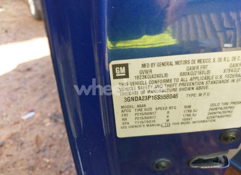 Photo 9 of 2006 Chevrolet Hhr LT (VIN 3GNDA23P16S558046)