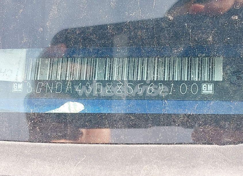 Photo 9 of 2008 Chevrolet Hhr LT (VIN 3GNDA43D88S569100)