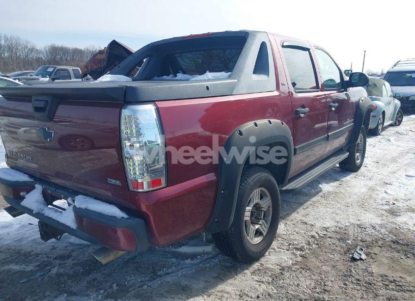 Photo 4 of 2008 Chevrolet Avalanche 1500 LS (VIN 3GNEC12098G124282)