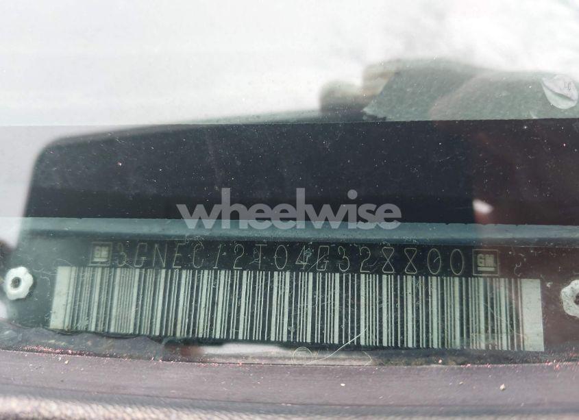 Photo 9 of 2004 Chevrolet Avalanche 1500 (VIN 3GNEC12T04G328800)