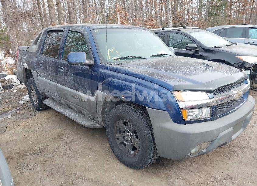 2002 Chevrolet Avalanche 1500 (VIN 3GNEK13T12G136557) main photo