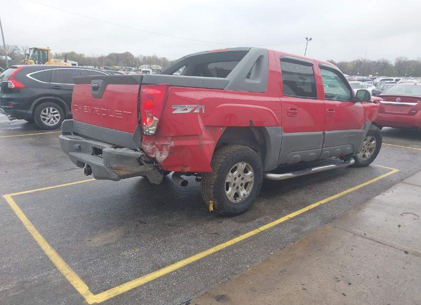 Photo 4 of 2002 Chevrolet Avalanche 1500 (VIN 3GNEK13T32G349140)