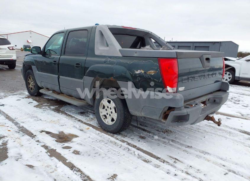 Photo 3 of 2002 Chevrolet Avalanche 1500 (VIN 3GNEK13T42G202373)