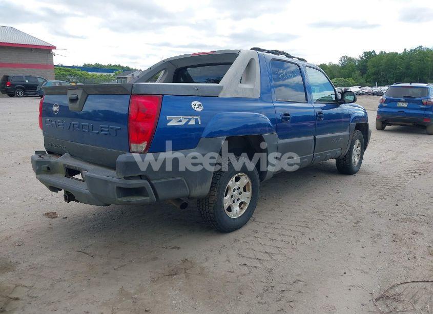 Photo 4 of 2003 Chevrolet Avalanche 1500 (VIN 3GNEK13T43G116109)