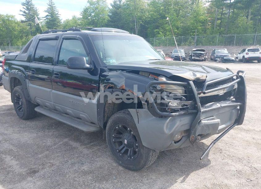 2002 Chevrolet Avalanche 1500 (VIN 3GNEK13T82G127676) main photo