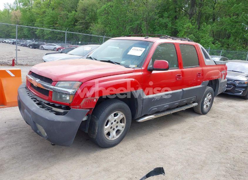 Photo 2 of 2003 Chevrolet Avalanche 1500 (VIN 3GNEK13T83G191752)