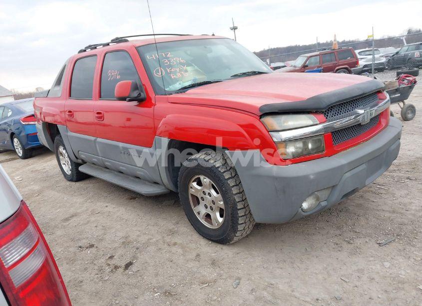 2002 Chevrolet Avalanche 1500 (VIN 3GNEK13T92G125936) main photo