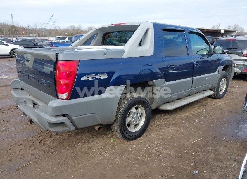 Photo 4 of 2002 Chevrolet Avalanche 1500 (VIN 3GNEK13TX2G293603)